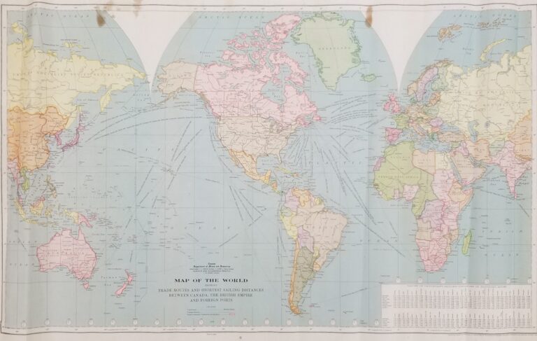 Mapa Do Mundo Mostrando Continentes E Oceanos EMmPyVj9swo